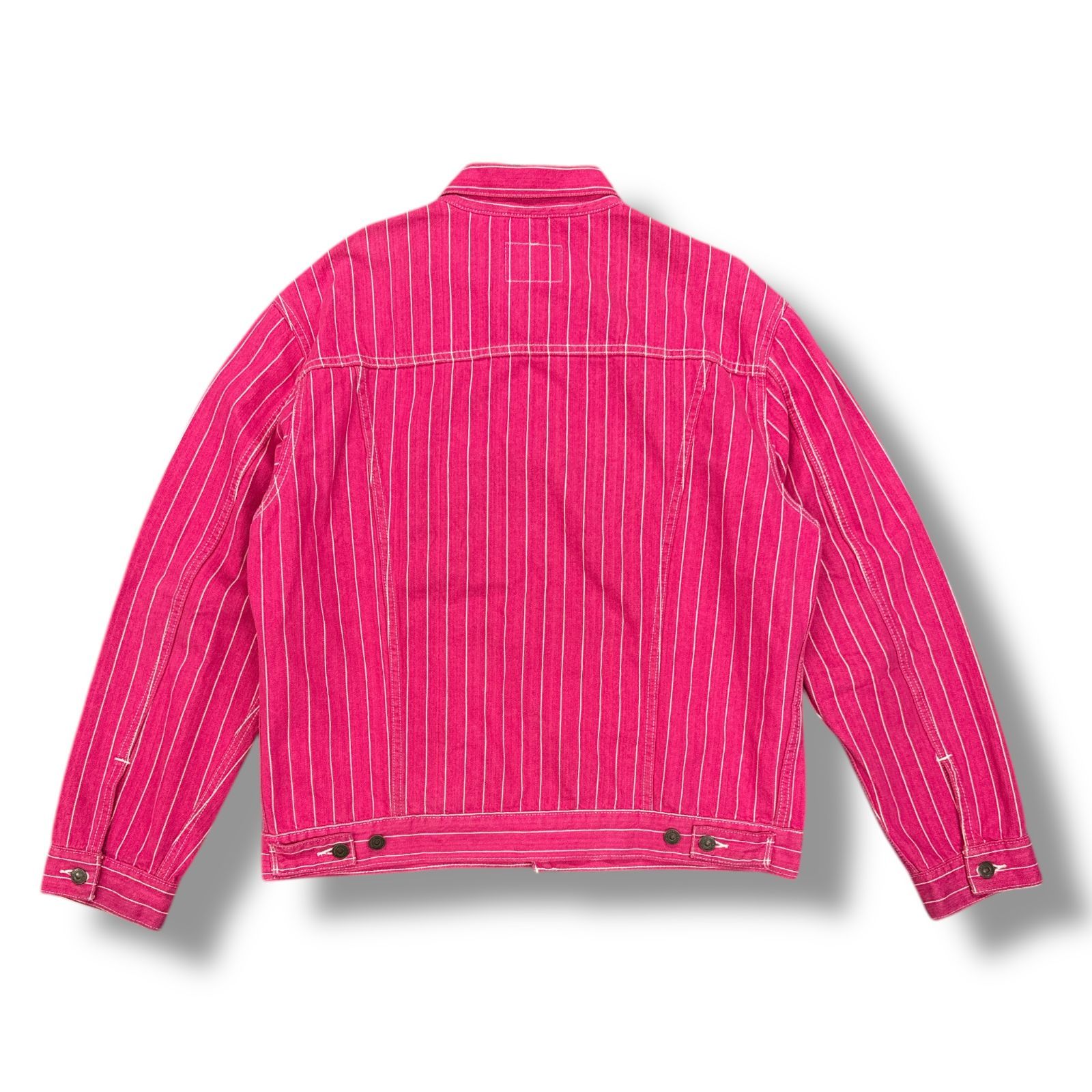 supreme×Levi's ストライプデニムジャケット 中古・古着通販】LEVI'S (リーバイス) SUPREME (シュプリーム