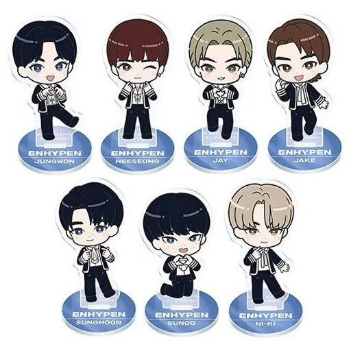 中古】アクリルスタンド・アクリルパネル 全7種セット 「ENHYPEN