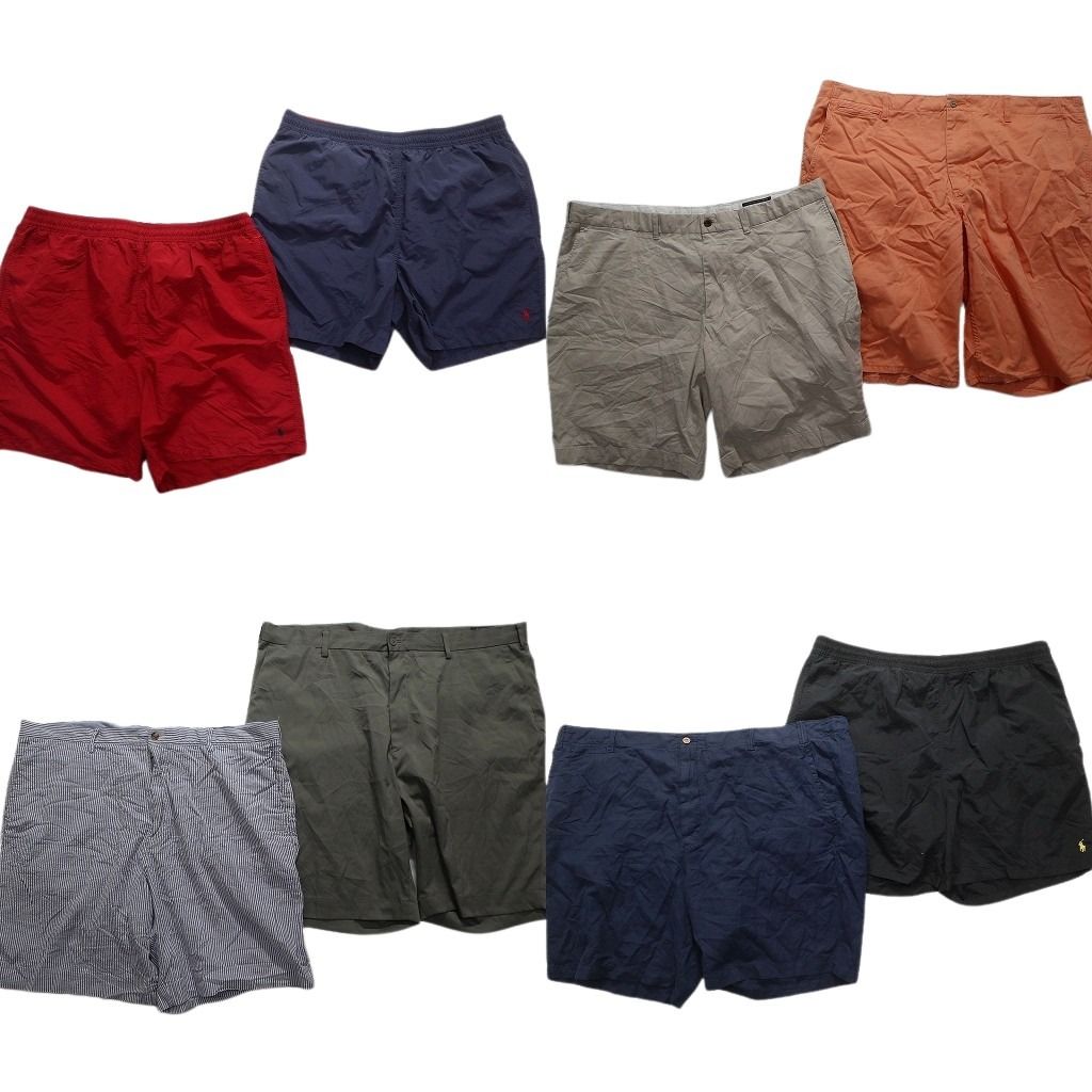 古着卸 ラルフローレン ショートパンツ 8枚セット メンズ 42 |44 |50 |2XL |4XL チノパン イージーパンツ 古着 NA4475