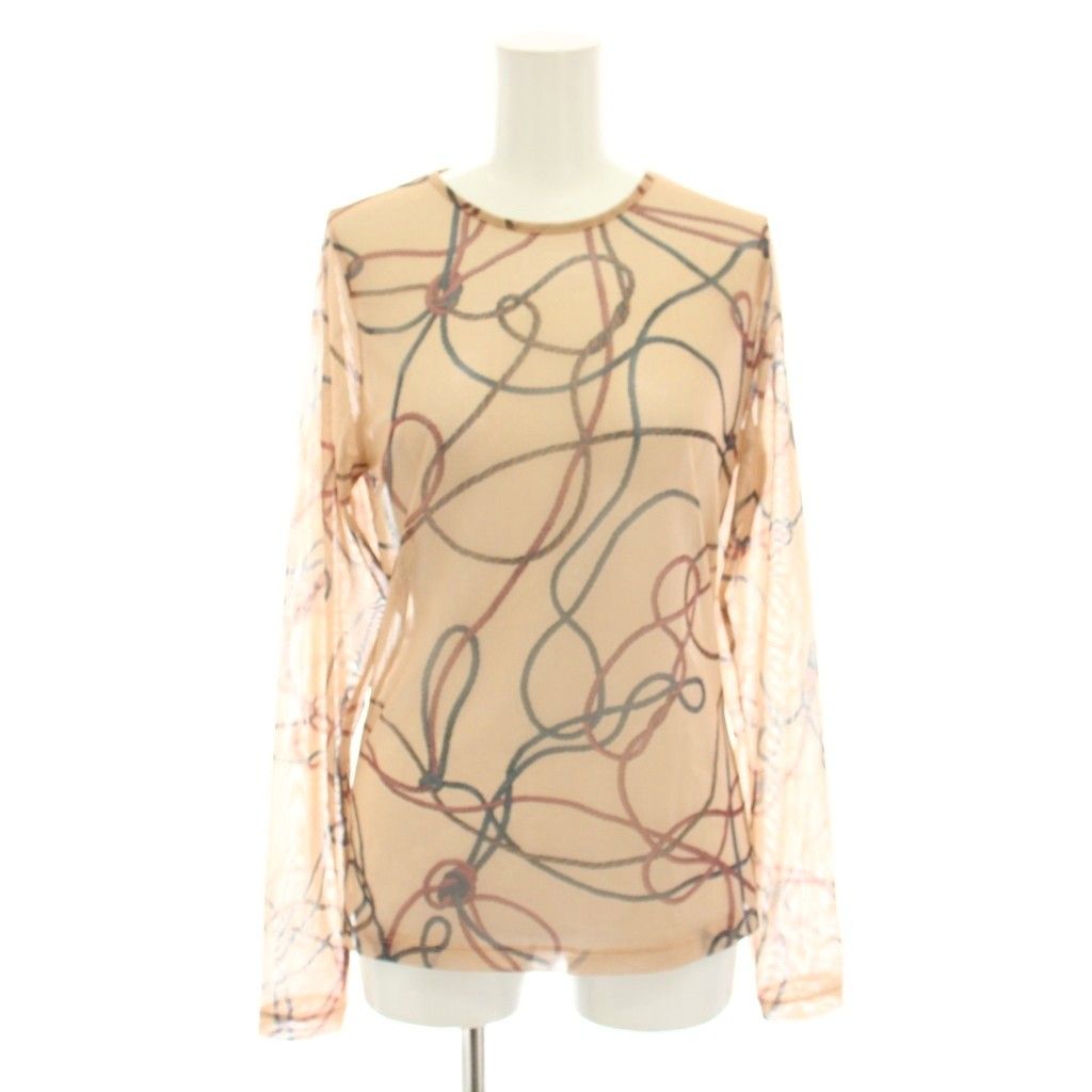 ドリスヴァンノッテン DRIES VAN NOTEN シアーカットソー Tシャツ ロン