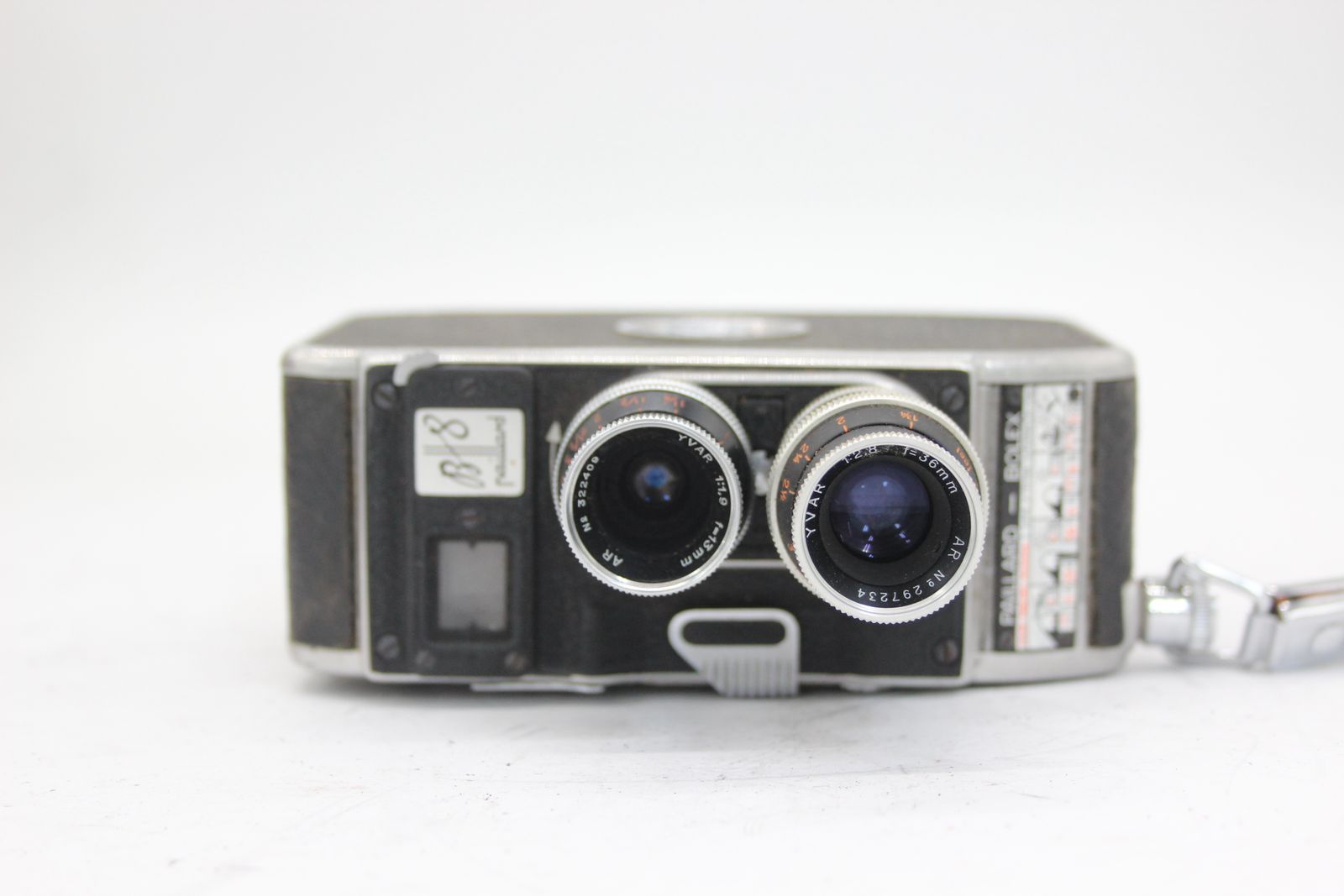 【訳あり品】 【貴重な元箱、レンズ2本セット】 Paillard-Bolex / Kern-Paillard YVAR 13mm F1.9 /  36mm F2.8 8ミリカメラ s2476