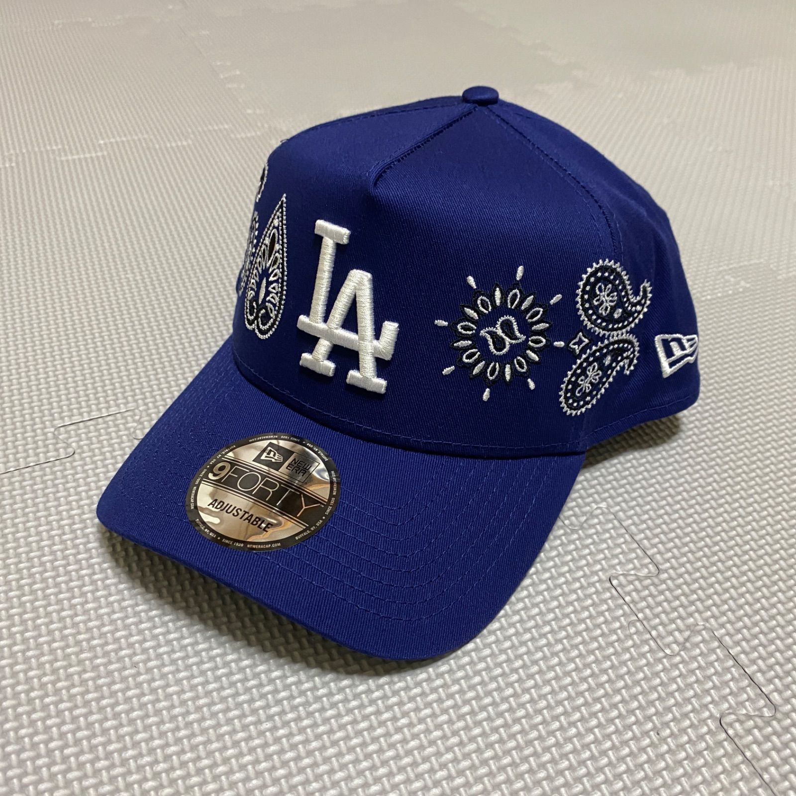 NewEra  ドジャース ペイズリー ブルー ニューエラ スナップバック NEWERA》ニューエラ ロサンゼルス ドジャース スナップバック キャップ
