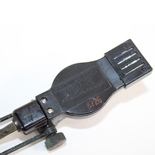 実物　パイロットヘルメット用ブームマイク　航空ヘルメットフライトヘルメット 実物パイロットヘルメット用ブームマイク航空ヘルメットフライト