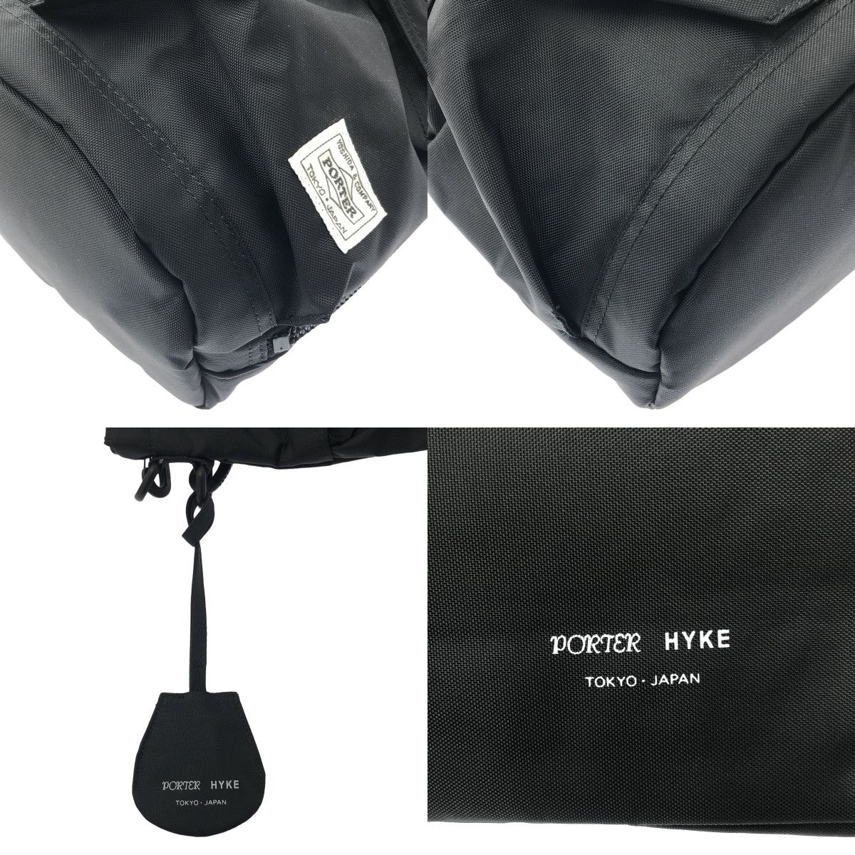 美品】 HYKE / ハイク | 2022AW | ×PORTER / ポーター 2WAY TOOL BAG 