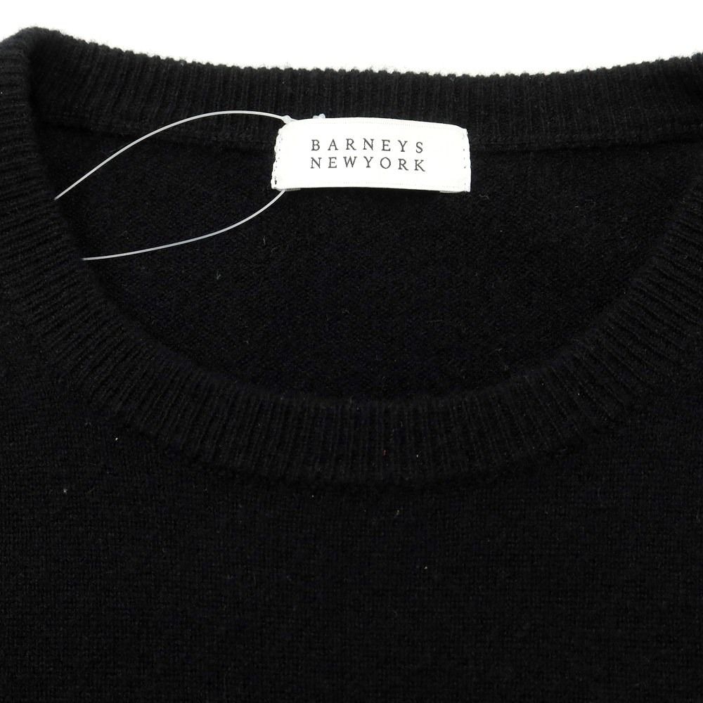 中古】バーニーズニューヨーク BARNEYS NEWYORK カシミヤ クルーネック 