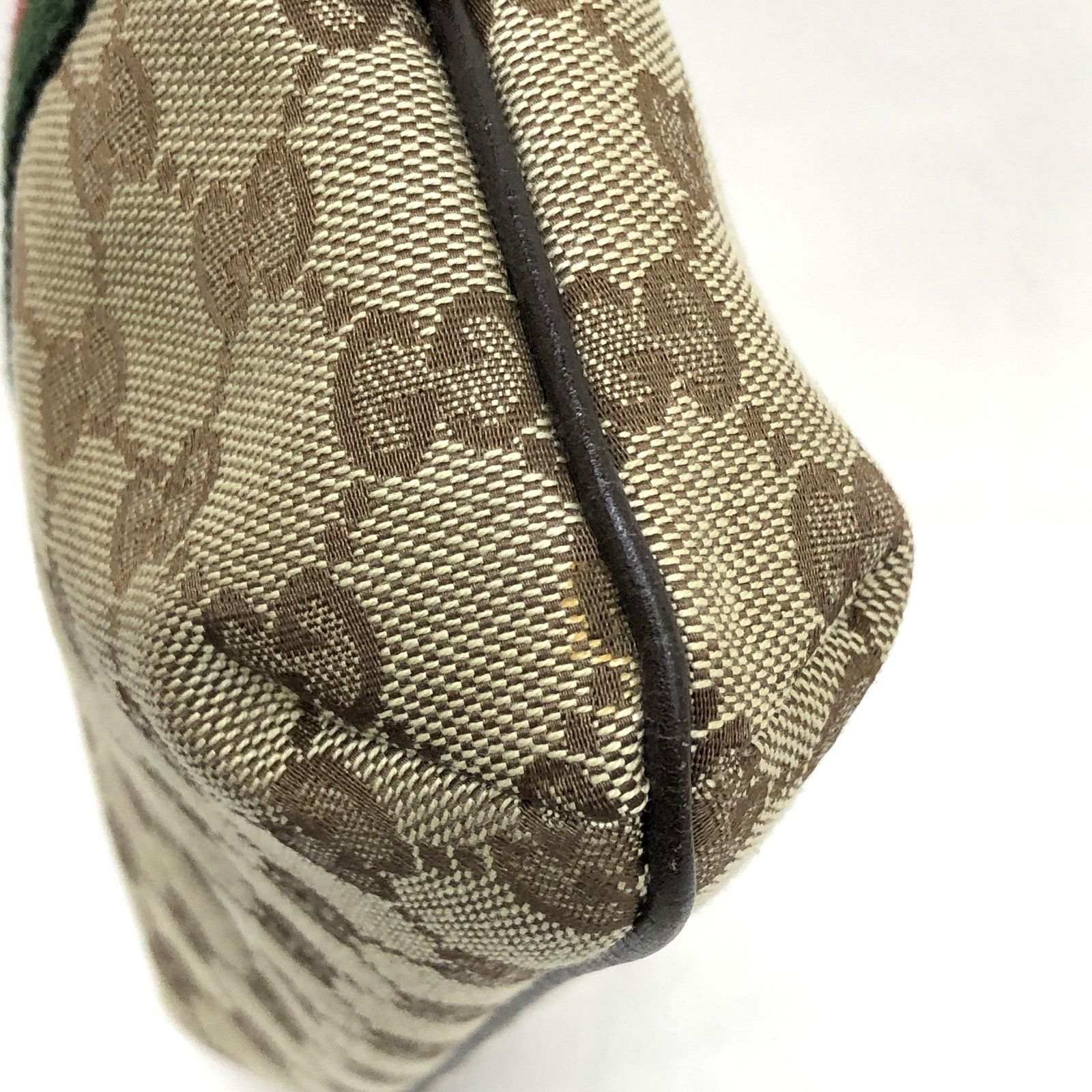 GUCCI アクセサリーポーチ　ハンドバッグ　シェリー　グッチ GUCCI グッチ アクセサリーポーチ ハンドポーチ シェリーライン