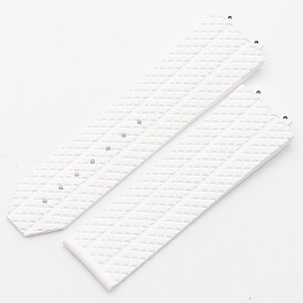 ウブロ 12 25 80 ベルト ホワイト 24ｍｍ用 メンズ レディース腕時計用 2000000 NSK INH