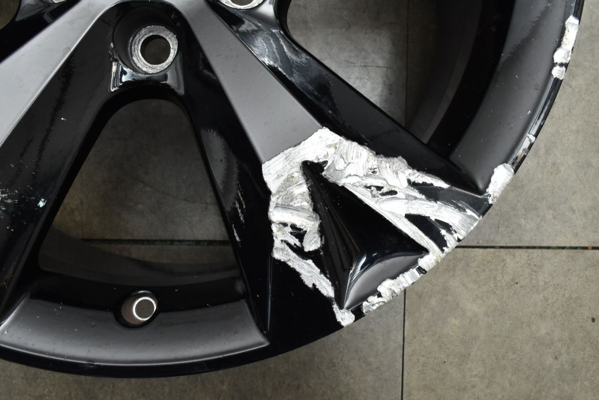 小粋な 大 レクサス 10系 NX 純正 18in 7.5J 35 PCD114.3 4本 ハリアー RAV4 アルファード ヴェルファイア 流用 スタッドレス用などにも