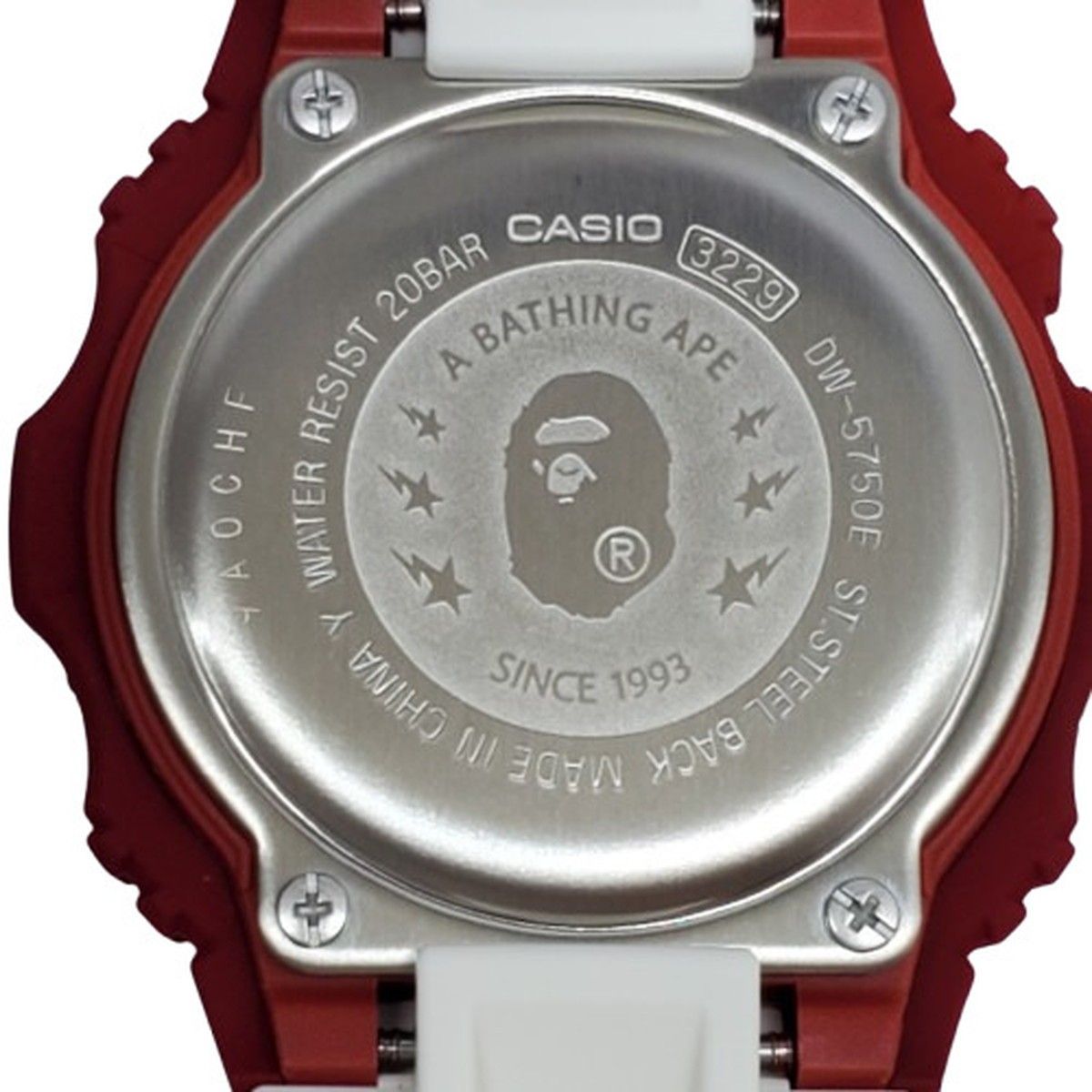 G-SHOCK ジーショック カシオ 腕時計 DW-5750E A BATHING APE コラボ 