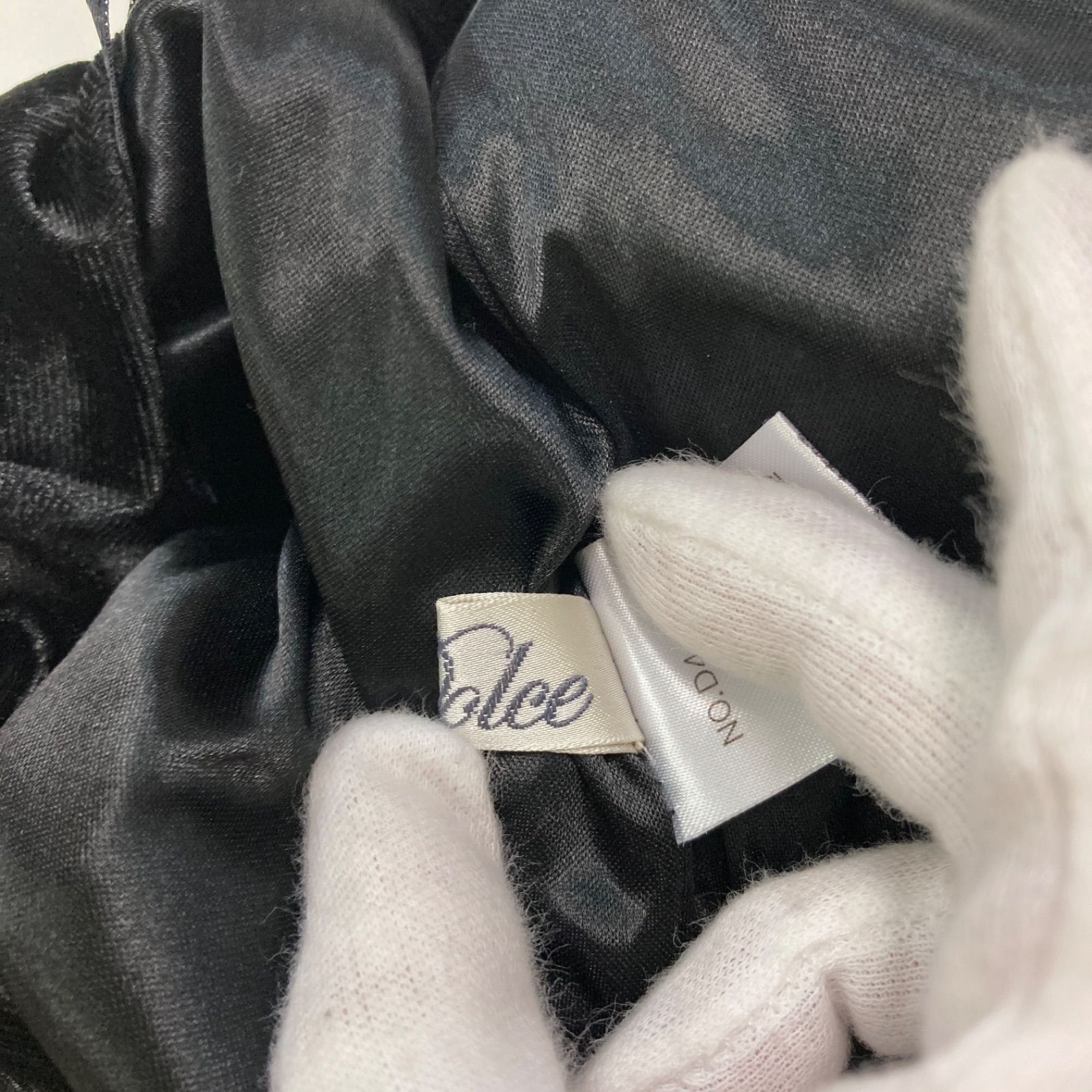 Dolce スカート ひざ丈スカート フレアスカート ブラック【CB359】 Dolce ドルチェ スカート ひざ丈スカート フレアスカート
