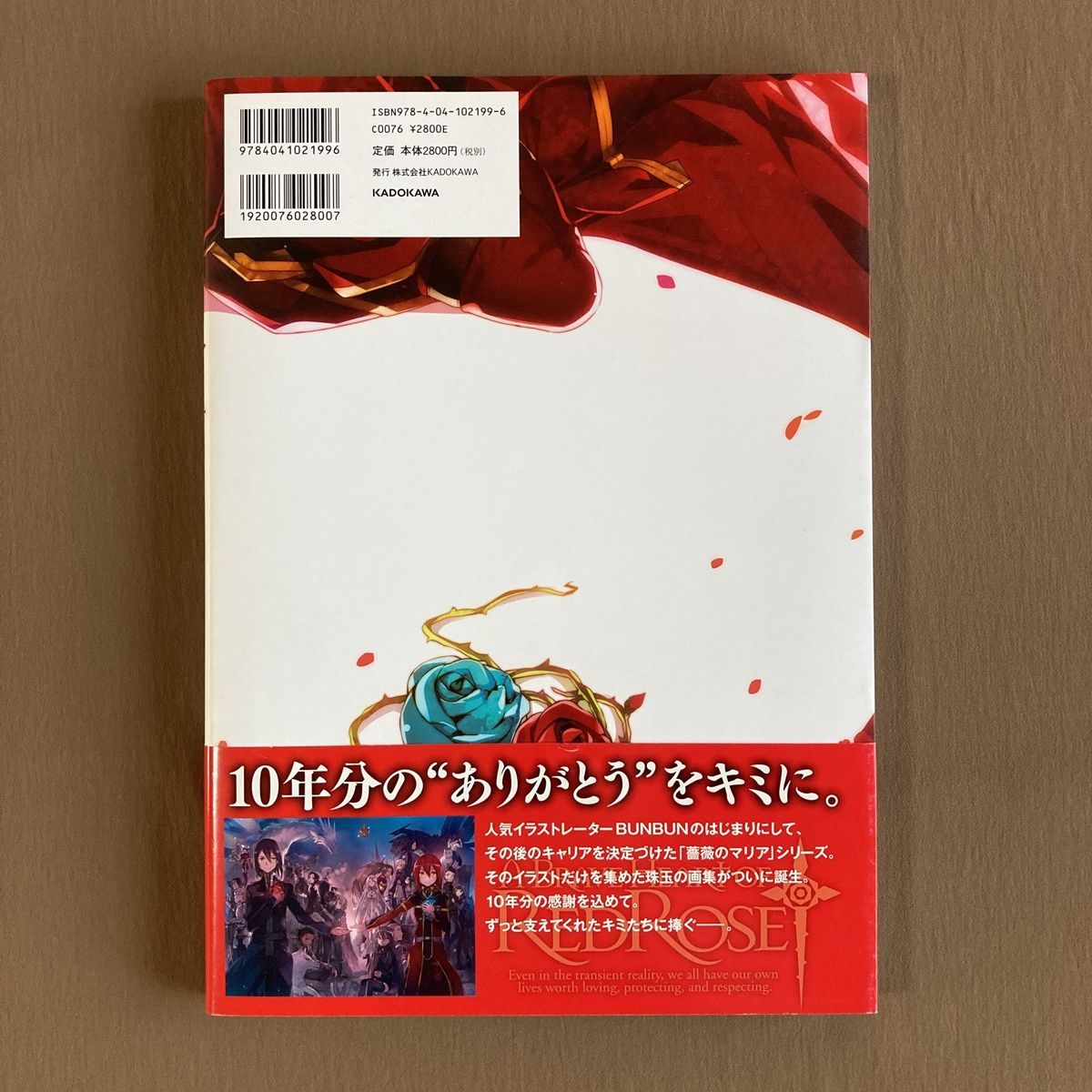 THE LAST ROSE BUNBUN画集 ゲーマーズ特典付き 薔薇のマリア ノラ猫マリィ 十文字青 : BUNBUN画集 「The Last Rose」 : BUNBUN, 十文字 青: 本