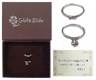 銀製品 指輪 アクセサリー キャラクター 桜井琉夏 サクラソウリング 13号 ときめきメモリアル Girl’s Side 3rd Story