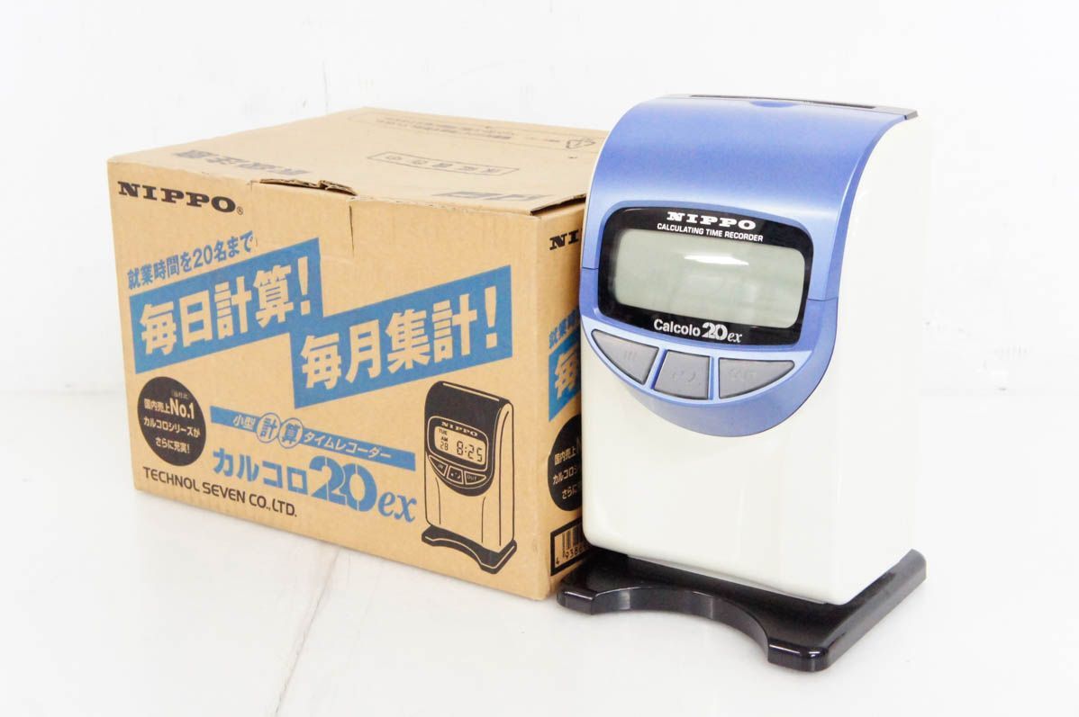 ニッポー タイムレコーダー 計算機能付 カルコロ100 カルコロ100：事務