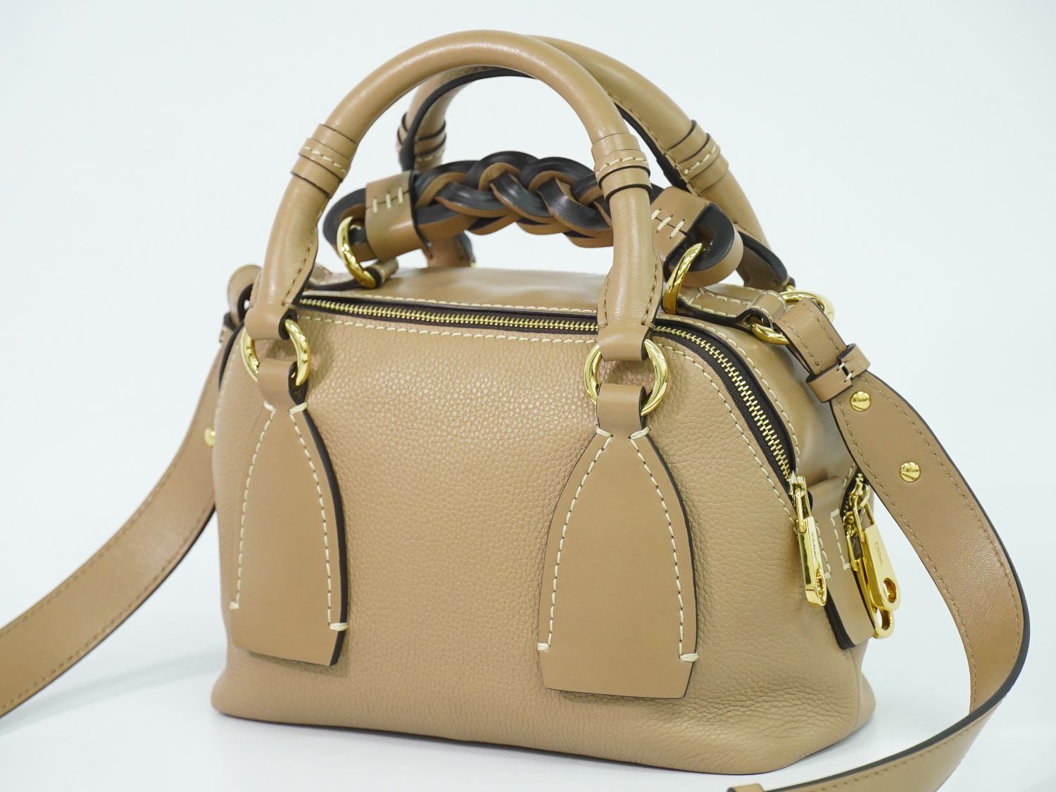 本物 クロエ Chloe ダリア スモール 2WAY ショルダーバッグ  