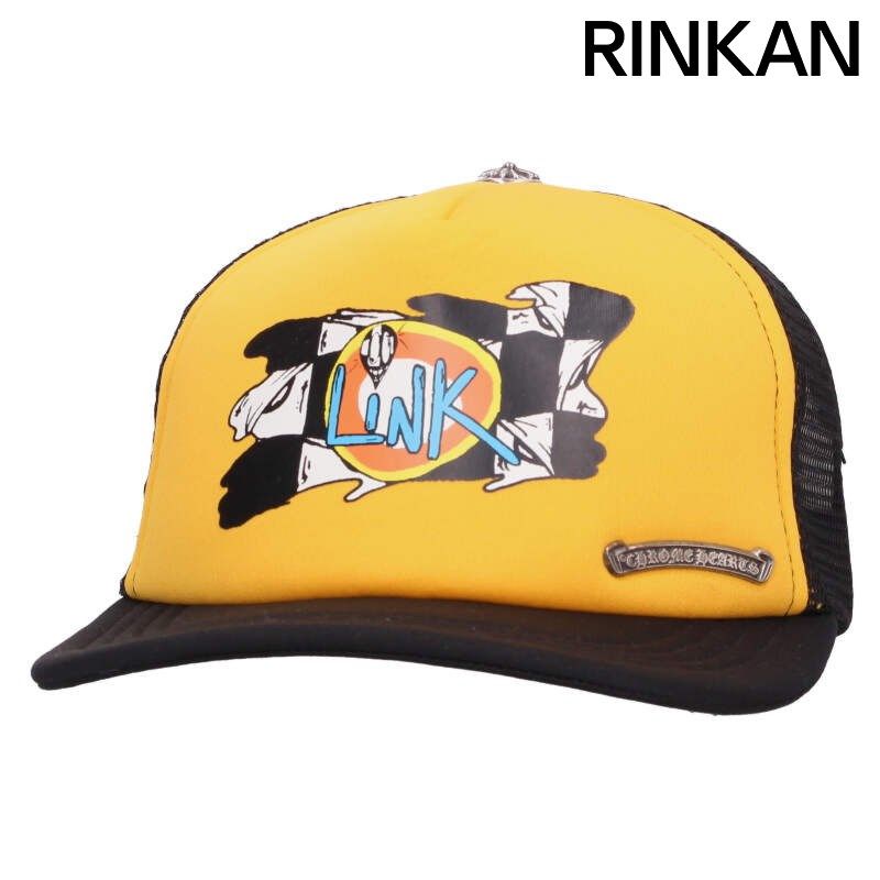 クロムハーツ PPO LINK TRUCKER MATTYBOYメッシュトラッカーキャップ帽子 メンズ ONE SIZE