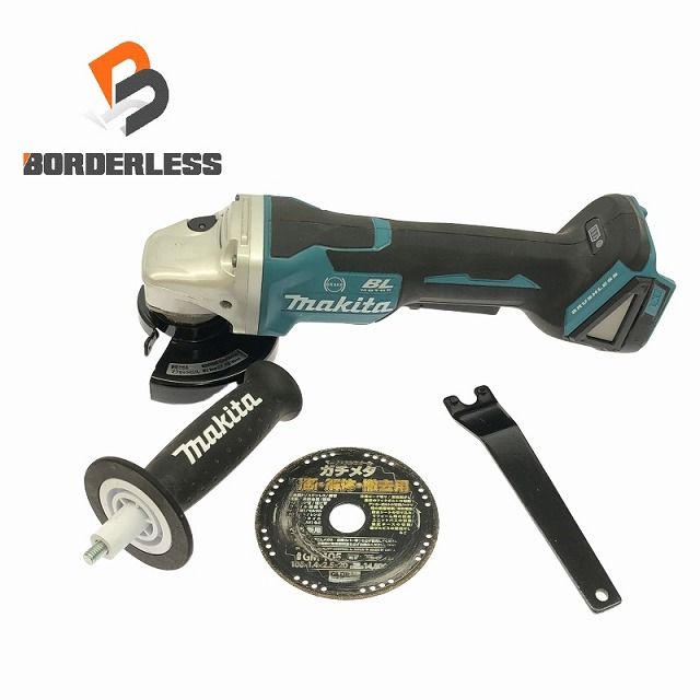 比較的 makita マキタ 18V 100mm 充電式ディスクグラインダー GA408D 本体のみ コードレス ディスクサンダー 切断機 108694