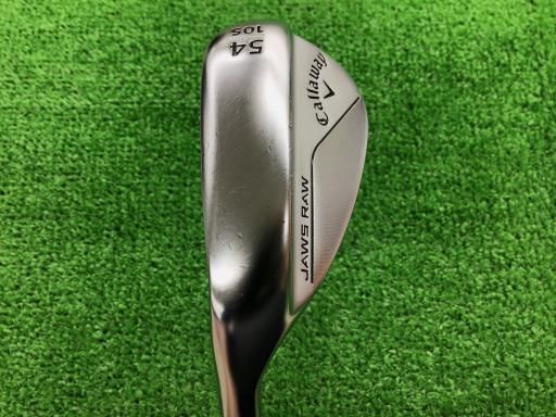 中古】 キャロウェイ JAWS RAW クロムメッキ 54°/10°S レフティ