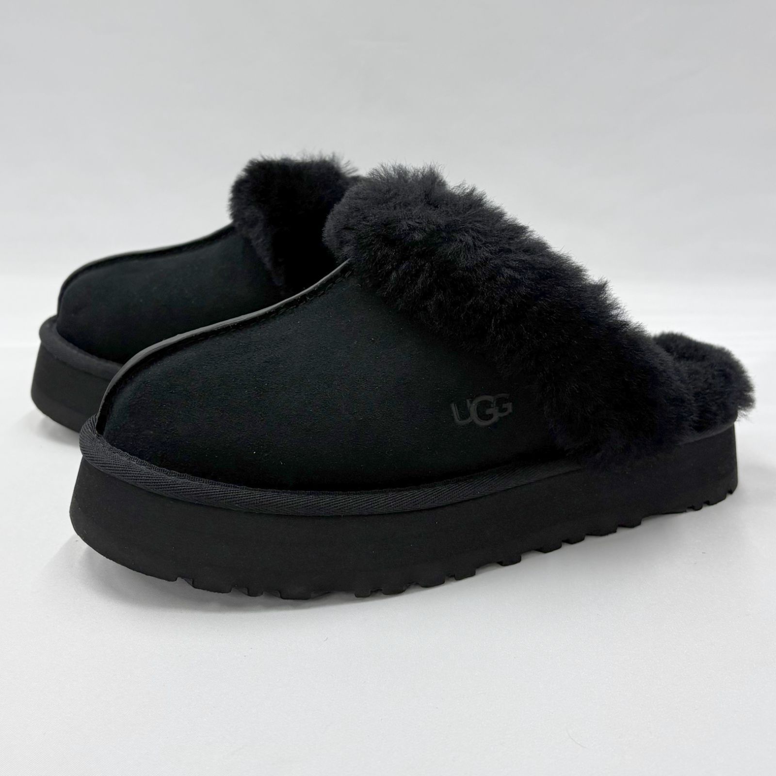 UGG ディスケット ムートンサンダル 厚底 24cm UGG Australia UGG(アグ)レディース ムートン スリッパ 厚底
