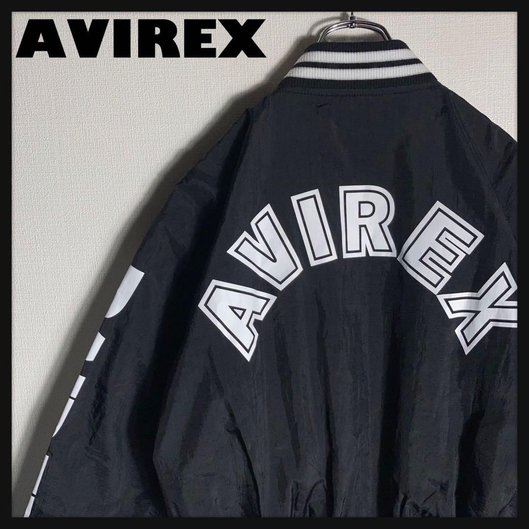 【美品】AVIREX スタジャン コーチジャケット NFL RAIDERS 黒 美品】AVIREX スタジャン コーチジャケット NFL RAIDERS 黒 - メルカリ