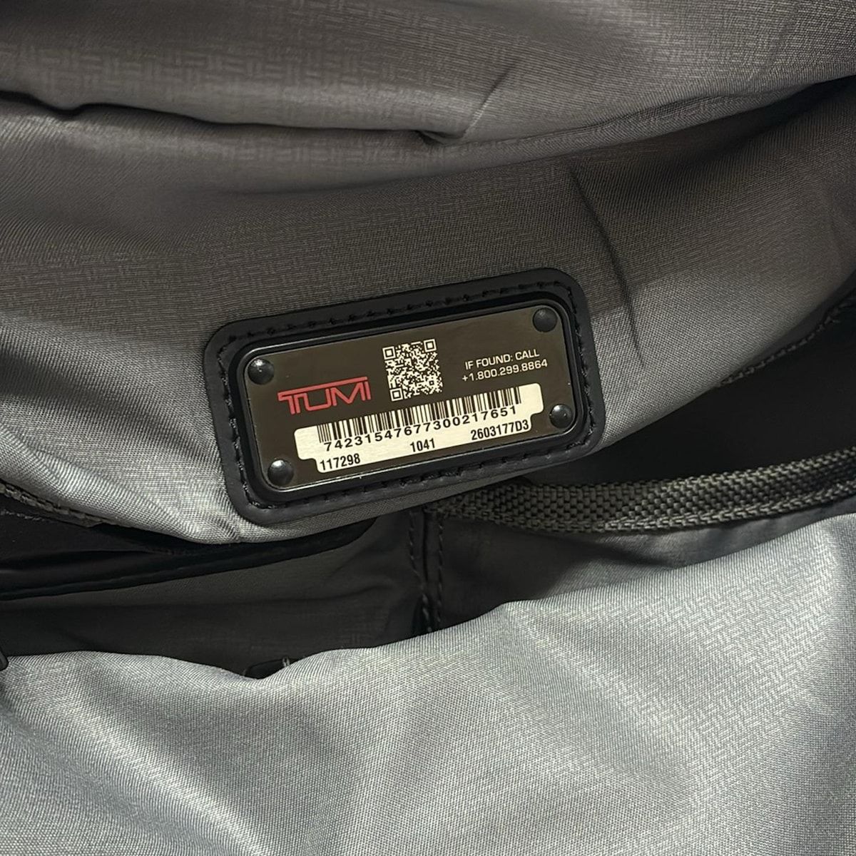 TUMI トゥミ リュックサック - 2603177D3 黒 DECORATOM_COM_BR