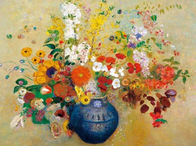 花瓶の花 【15号】 オディロン・ルドン 【 額縁が選べる 額入り 複製画