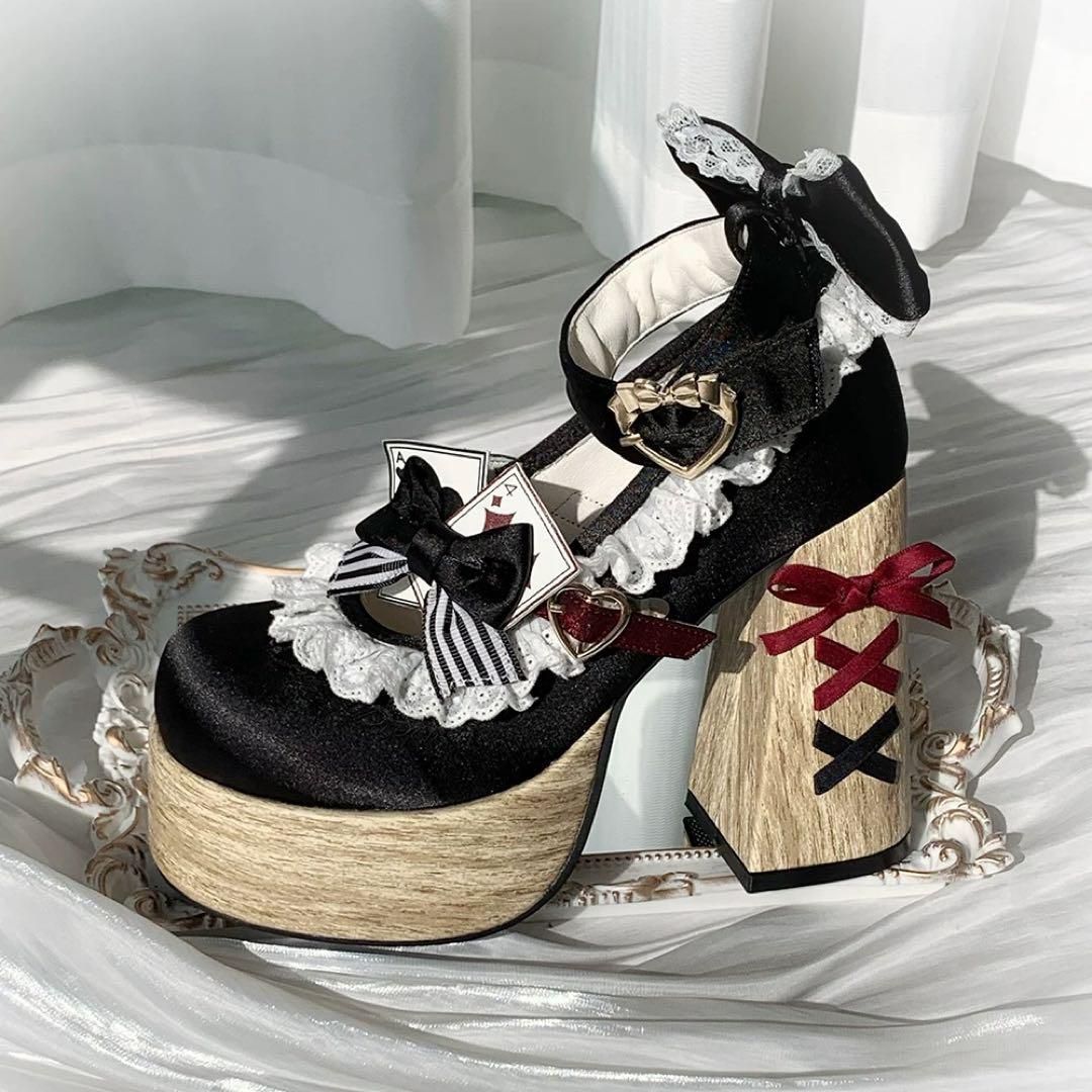 可愛いロリータパンプス 女子会にもイベントにも