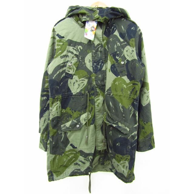 【新品未使用】desigual モッズコート Desigual デシグアル 57E29X7 フーディー モッズコート SIZE:44