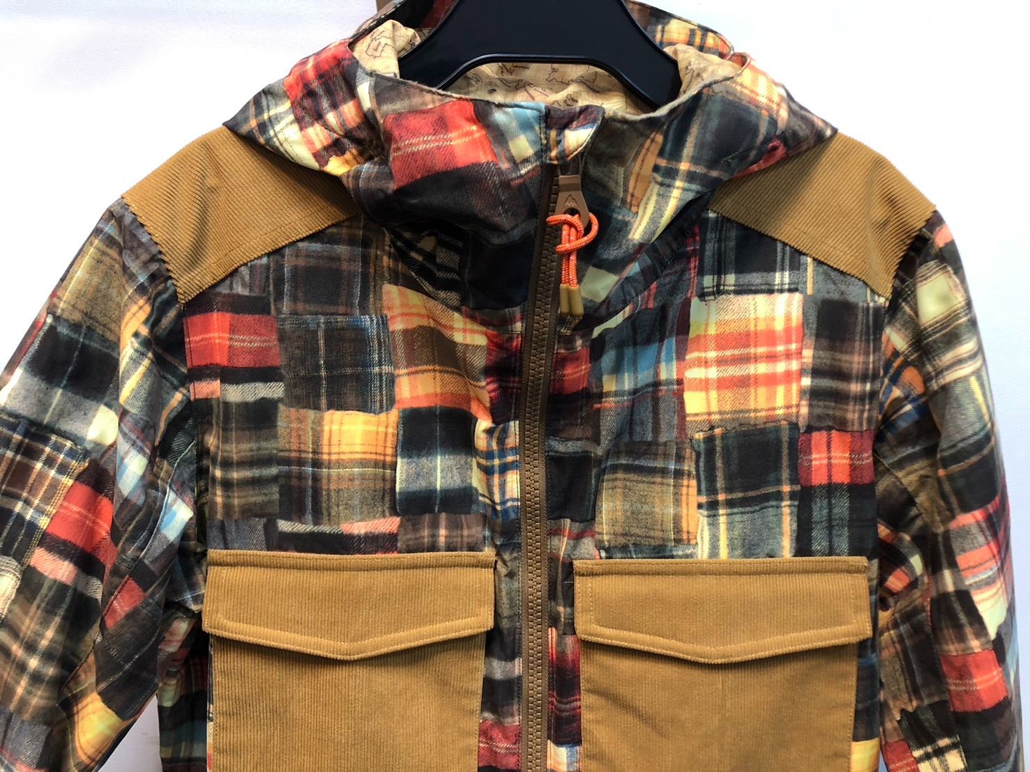 BURTON スノーボードウェア つなぎ Mサイズ チェック柄 BURTON