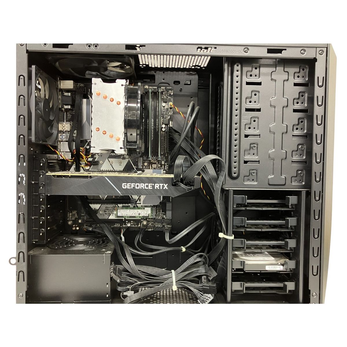 ゲーミングPC i7 9700K RTX2070super 新品ピラーレスケース 自作
