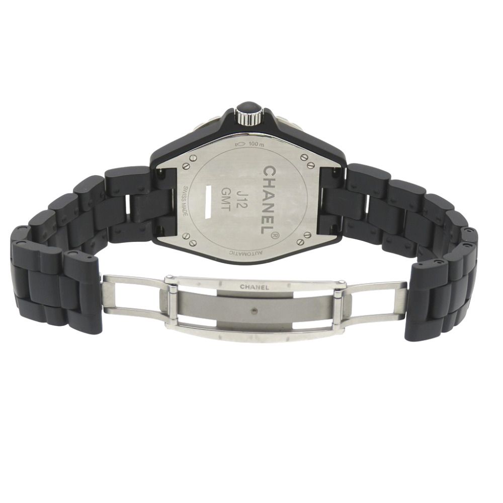 美品 シャネル J12 GMT セラミック マットブラック H3101 自動巻き 