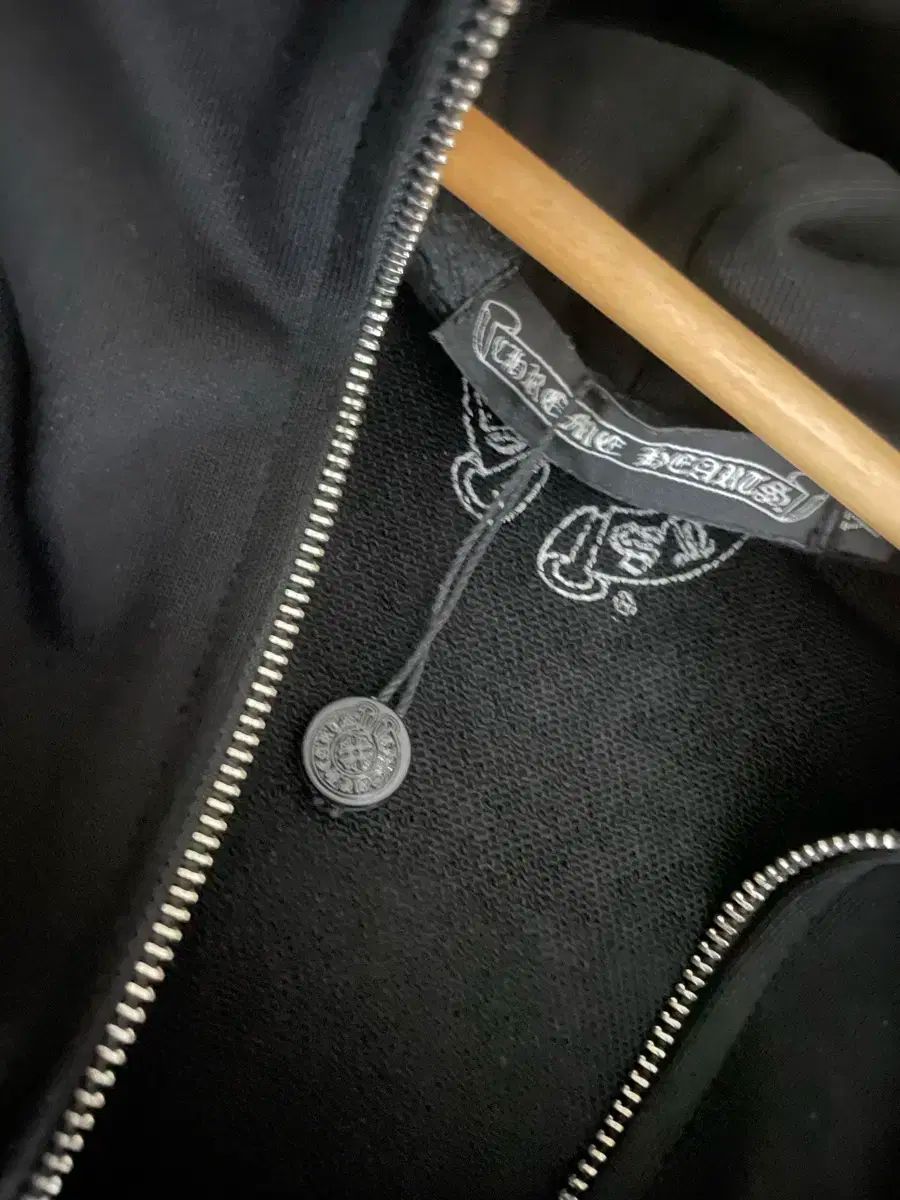  クロームハーツ 馬蹄 ジップアップパーカー フード付き パーカー トップス