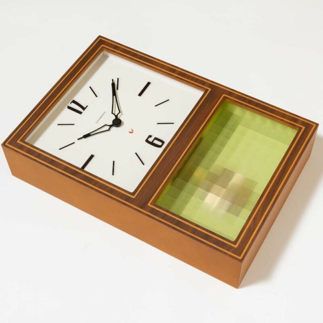 シャンブル GLASS PENDULUM CLASSIC ウォールナット 振り子時計