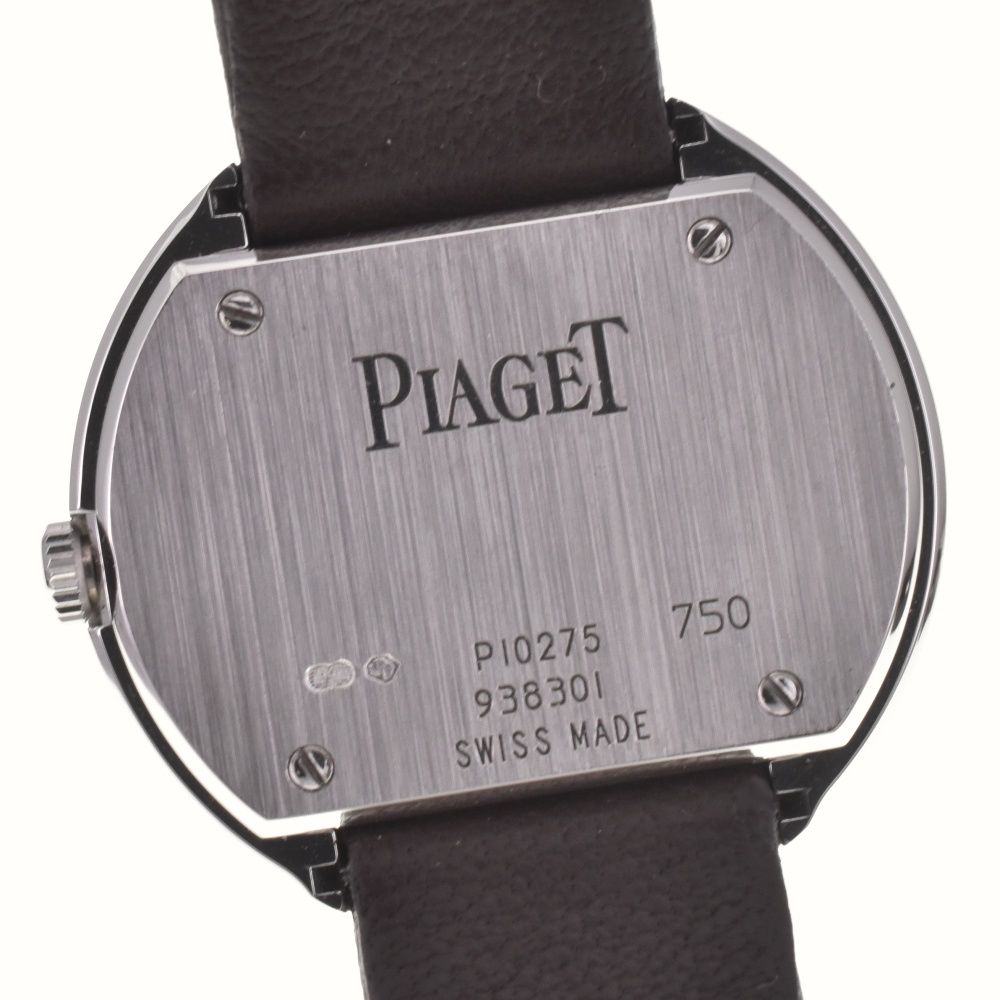 ピアジェ PIAGET P10275 ポセション K18WG ダイヤモンドベゼル  クォーツ レディース美品 K#131573