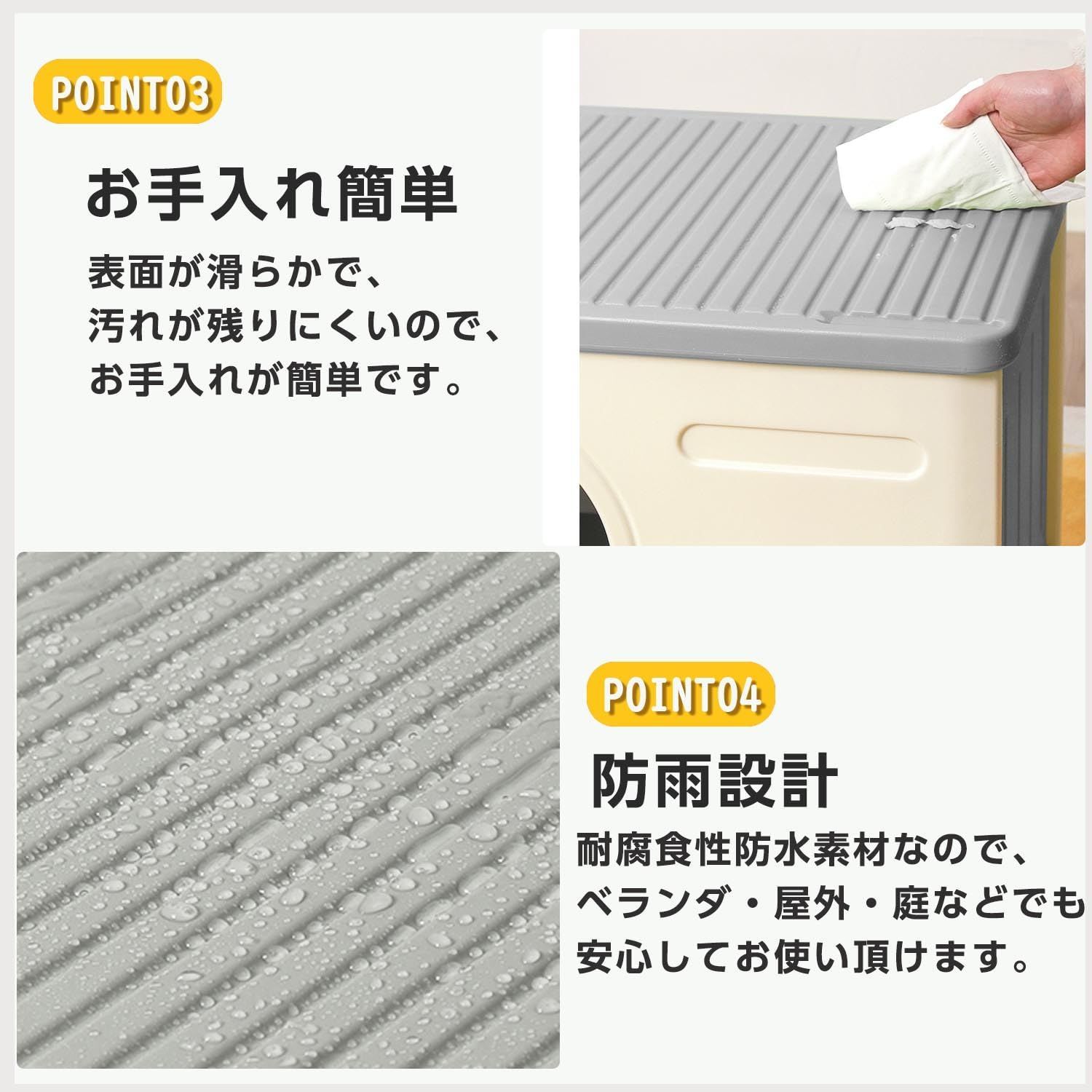 Youabubu ペットハウス 犬 猫 猫ハウス キャットハウス 毛布付き ペット 通気性 防寒 雨よけ JORERAORMES【防寒防雨ペットハウス】猫 小型犬 屋外 屋内 毛布付き プラスチック 通気性 洗える 組み立て簡単 猫小屋