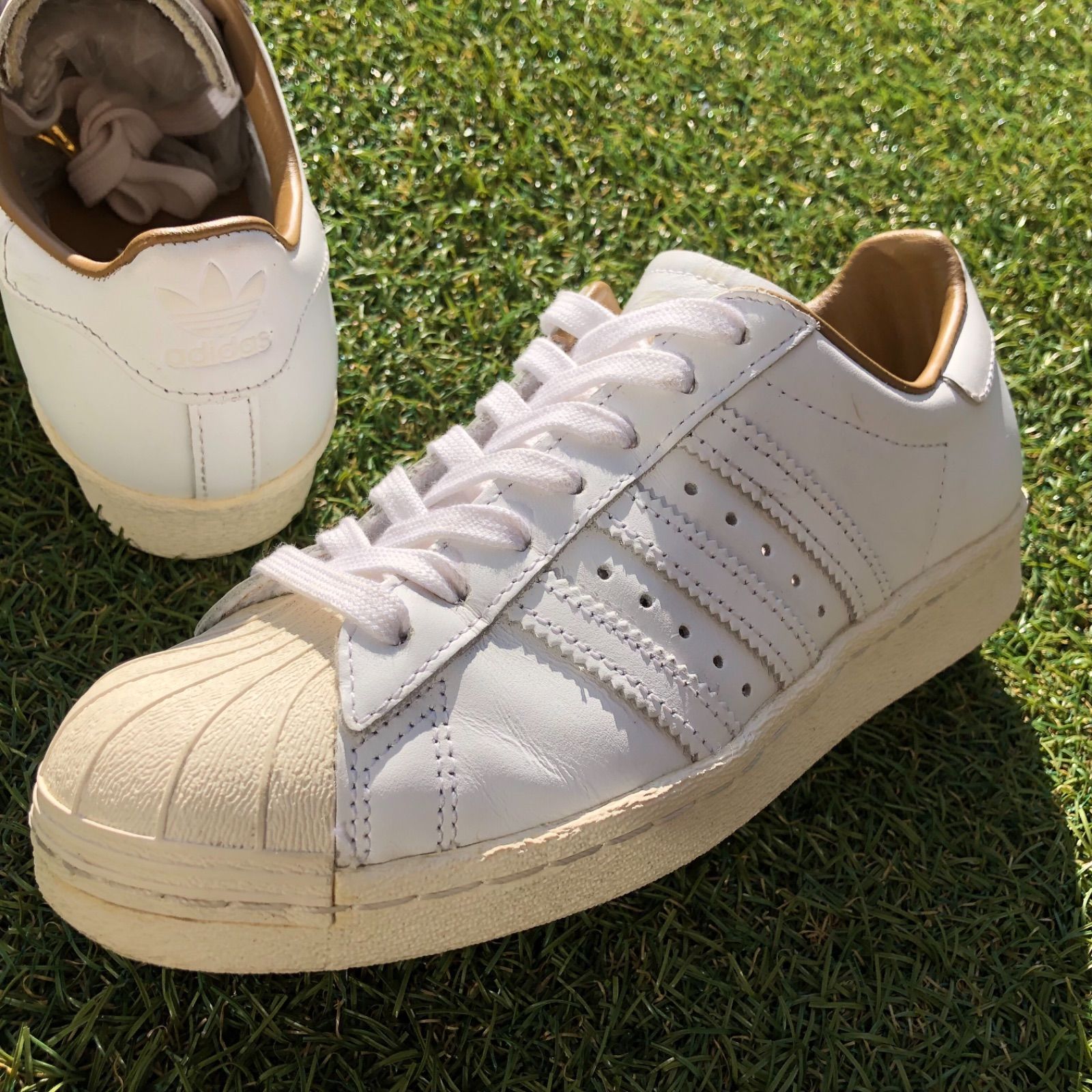 美品22.5adidas×IENA SS80Sアディダス スーパースターE737-