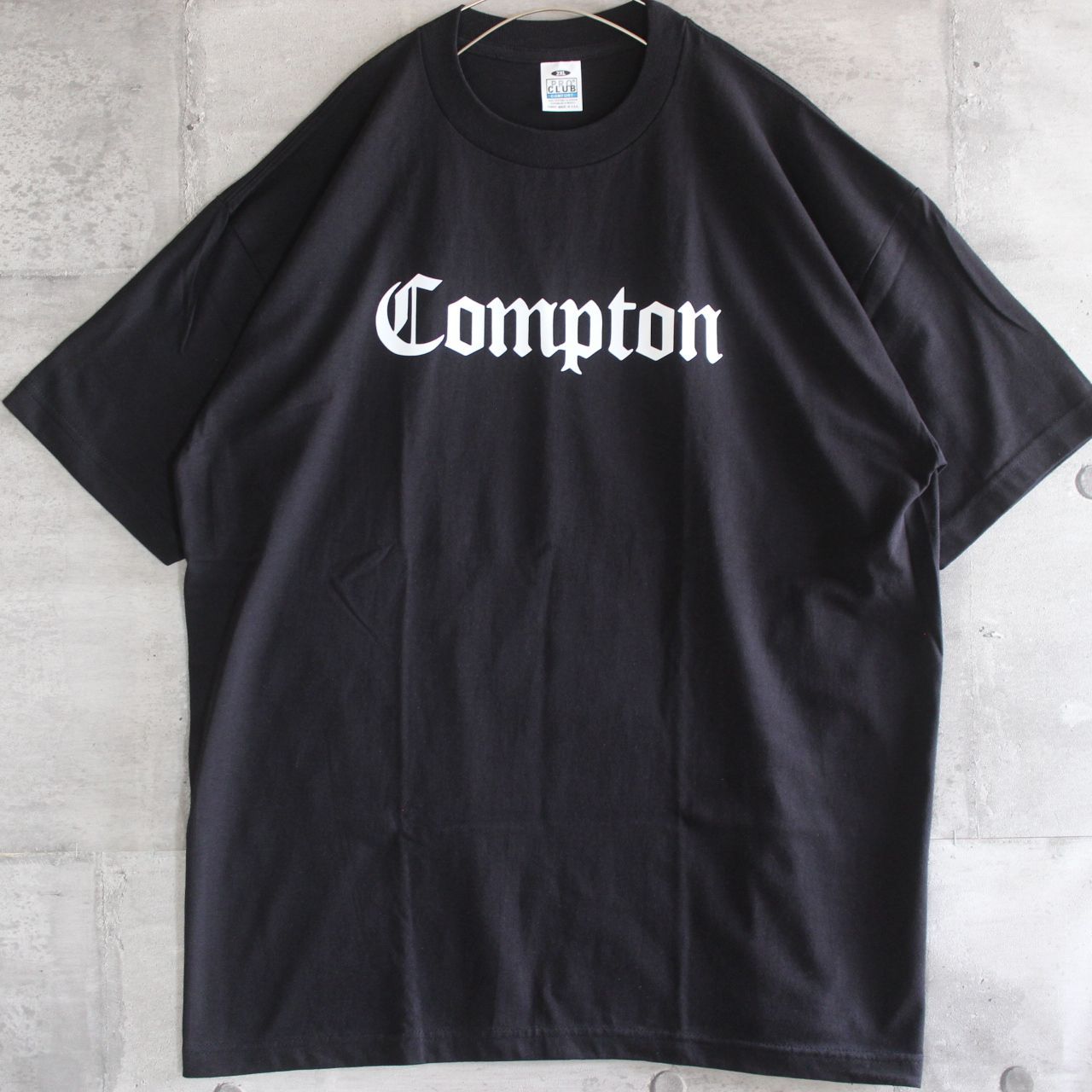 【LA直輸入】PRO CLUB "Compton" BLACK 5.8oz COMFORT TEE L～2XL プロクラブ