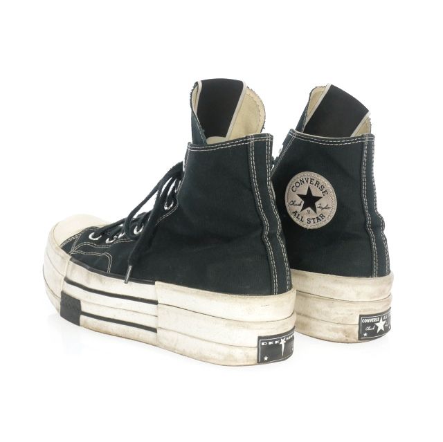 CONVERSE DBL DRKSTAR ブラック ハイカット ダークシャドウ DRKSHDW × CONVERSE DBL DRKSTAR BLACK HI CUT