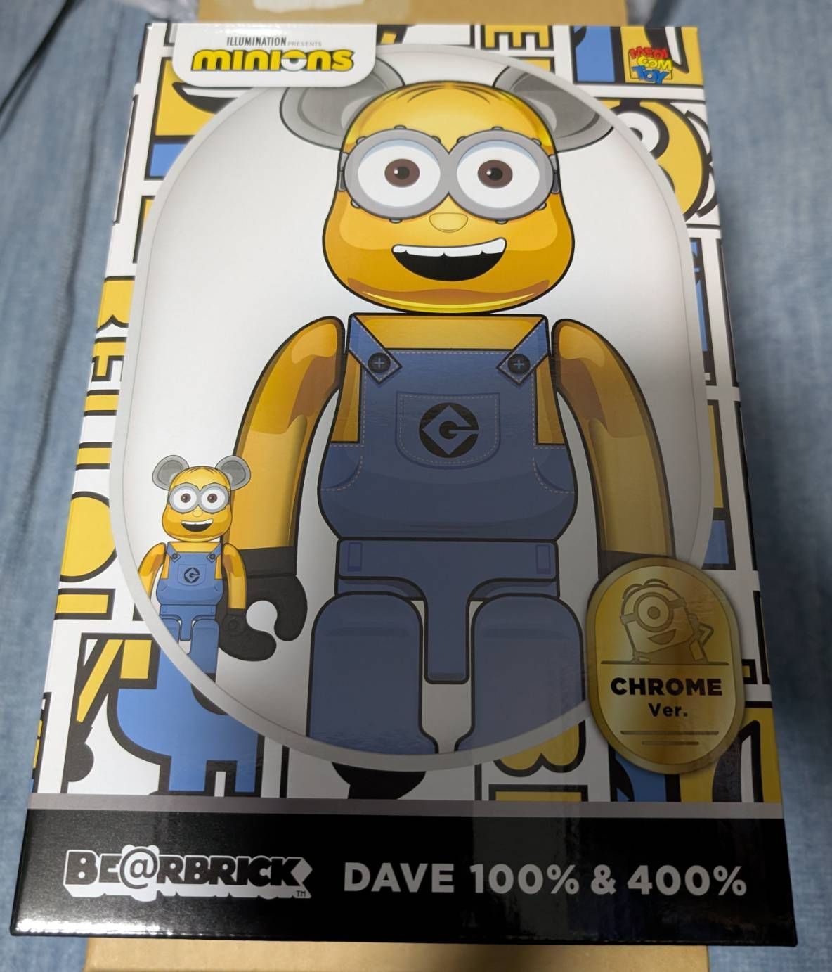 BE@RBRICK DAVE CHROME Ver. 1000％ – MCT TOKYO