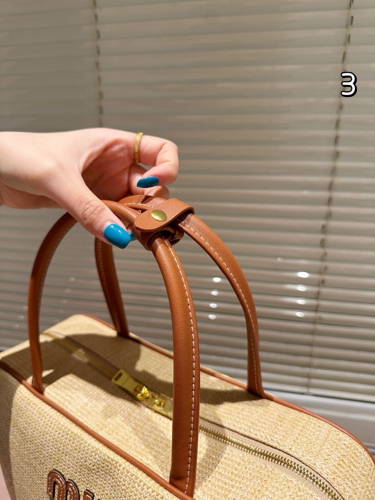 今日特価】Miu Miu Bowling Briefcase ミュウミュウ ボーリング