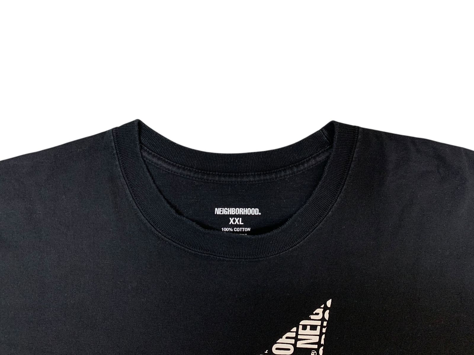 NEIGHBORHOOD (ネイバーフッド) 袖ロゴ プリント 長袖 Tシャツ ロンT
