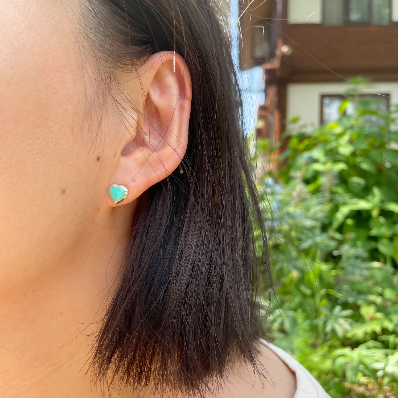 TIFFANY\u0026Co. ティファニーブルー ハート ピアス - coastalmind.com