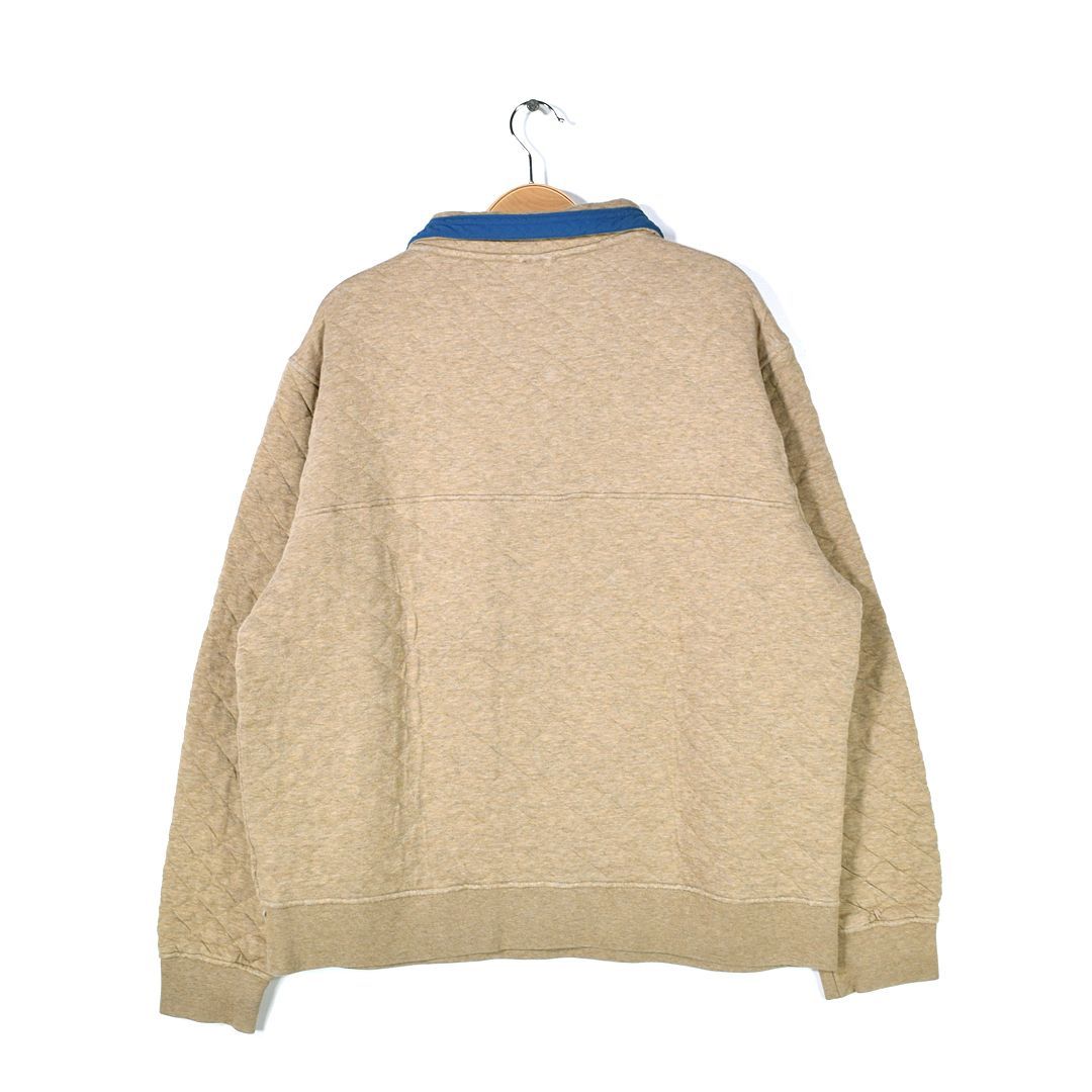 patagonia ベージュ ジャケット S パタゴニア コットンキルト スナップT コットンジャケット