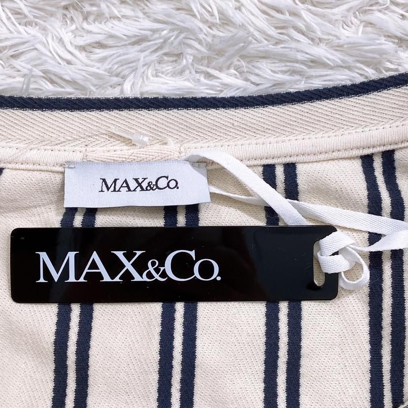 17878】新古品 MAX&Co. ワンピース Mサイズ ホワイト 新古品 未使用品