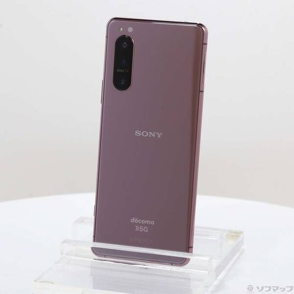 【中古】SONY Xperia 5 II パープル 本体 SIMフリー　ソニー Xperia 5 II SIMフリー SO-52A パープル [Purple] SONY docomo 新品未