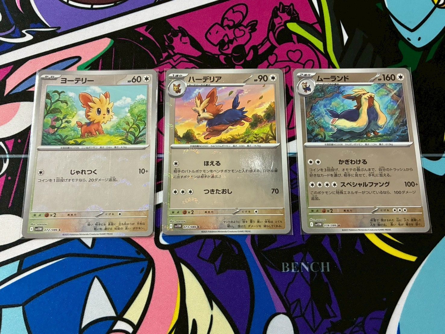 ポケモンカード ムーランド ハーデリア ヨーデリー ポケカセット