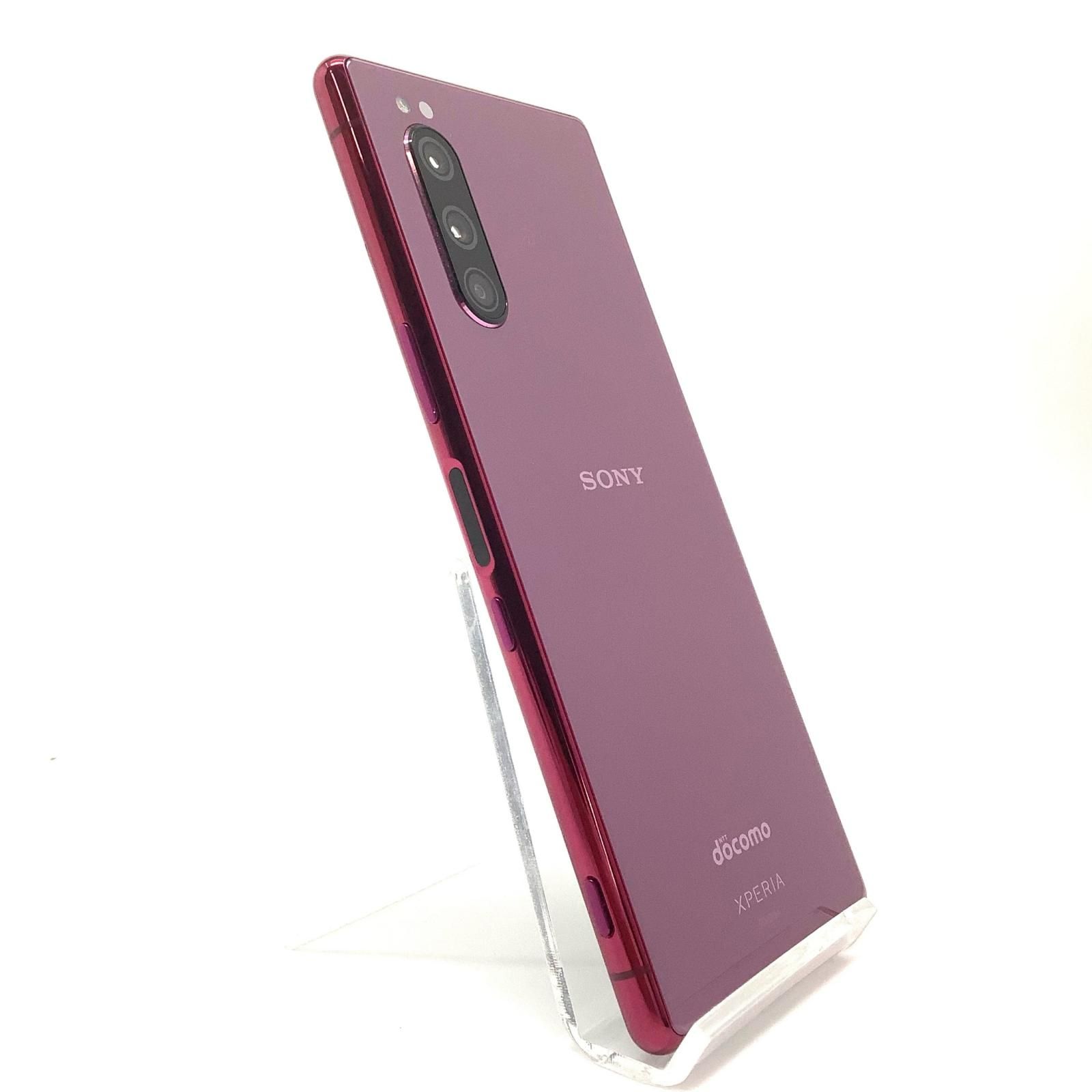 全額返金保証】【最速発送】Sony Xperia 5 64GB レッド docomo SO-01M 白ロム 動作確認済 - メルカリ