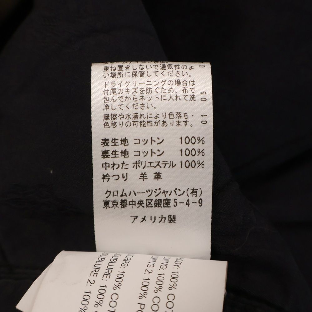 CHROME HEARTS／WORK DOG ワークドッグ ヘリンボーン カーキ CHROME HEARTS クロムハーツ WORK DOG SHIRTS ヘリンボーン