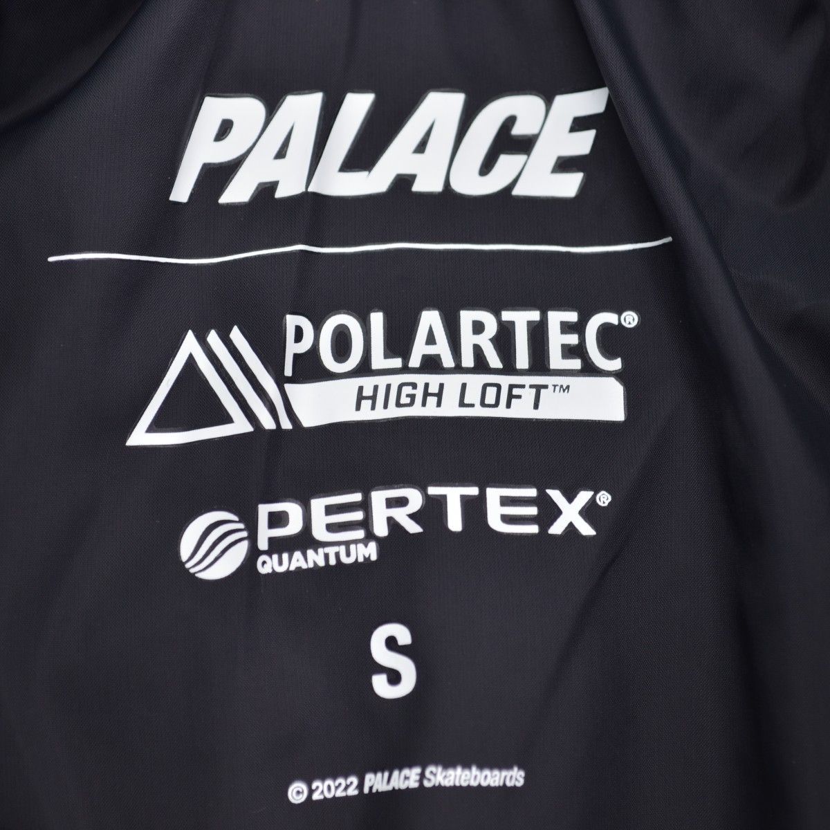 S【PALACESKATEBOARDS】22AW PL-1427 POLARTEC HIGH LOFT PUFFA ポーラテック ハイロフトダウンジャケット  - メルカリ