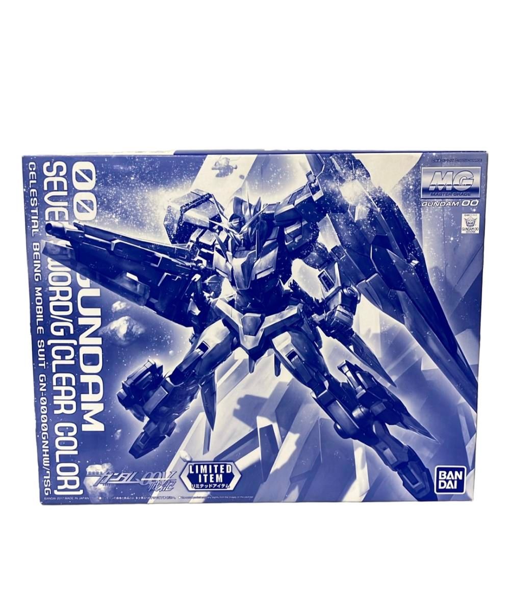 バンダイ 機動戦士ガンダム00 プラモデル MG ダブルオーガンダム セブンソード|G クリア 1|100