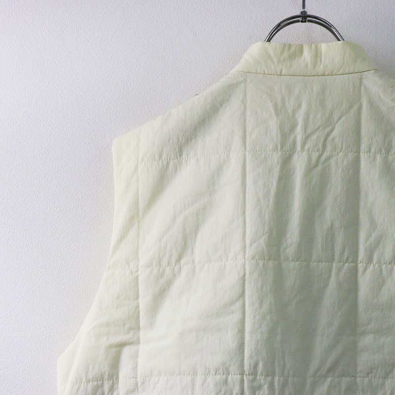 キャンペーン実施中！ 定価3.1万 2025AW アンビデックス ブイ buoy buoy DICROS AIROエボダウンベスト F|オフホワイト 羽織り アウター ジレ 2400014402193